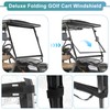 Golf Cart Windshield Fit for CLub Car Precedent, Foldable, Portable
