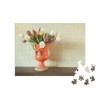 puzzleYOU: Puzzle 200 Pieces "Bouquet of Tulips in a Red