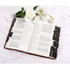 Black Bible Tabs for Men - Paper Index Tabs for