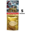 5 Pack - Christmas Gold Pay Dirt, 2 oz, Panning