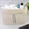 Large 'Wooden Ladder' Canvas Organiser/Storage Bag (OR00033151)