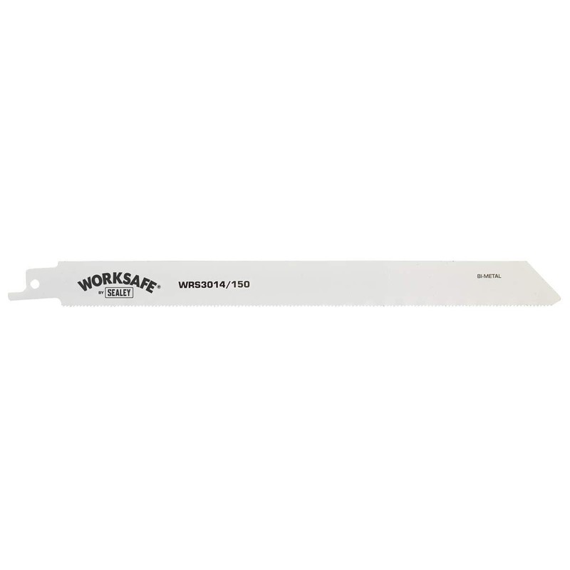Worksafe WRS3014/150 150mm 18tpi Reciprocating Saw Blade Metal - Pack