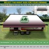 ILVGOLF Universal RV Awning Fabric Replacement, Replacement RV Awnings for