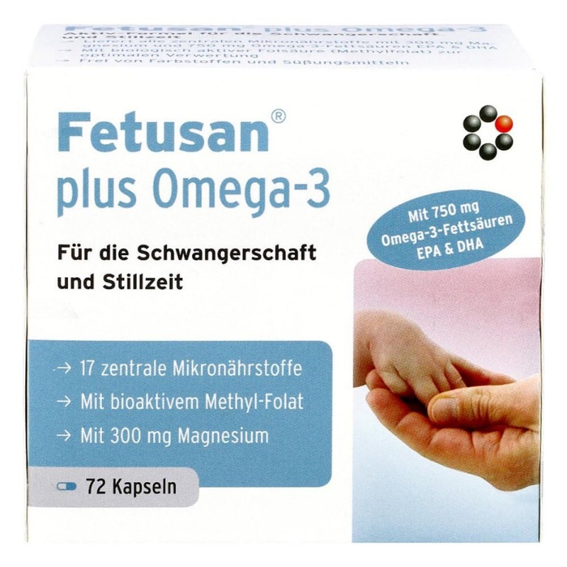 Fetusan Plus Omega 3 Capsules Pack of 72