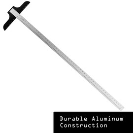 Ludwig Precision Standard Aluminum T-Square for Art Framing and Drafting, 48-inch