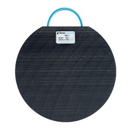 RoadWarrior Heavy-Duty RV Jack Pad – Polymer Stabilizer Block, 50,000 lb Load Rating, TuffGrip Handle, Stackable & Waterproof, Made in USA, 18"X1.5" (1 Pad)