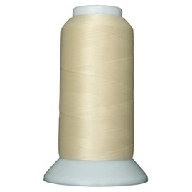 Superior Threads Bottom Line 2-Ply 60-Weight Polyester Embroidery Quilting Sewing Thread - 3,000 Yard Cone (#620 Cream)
