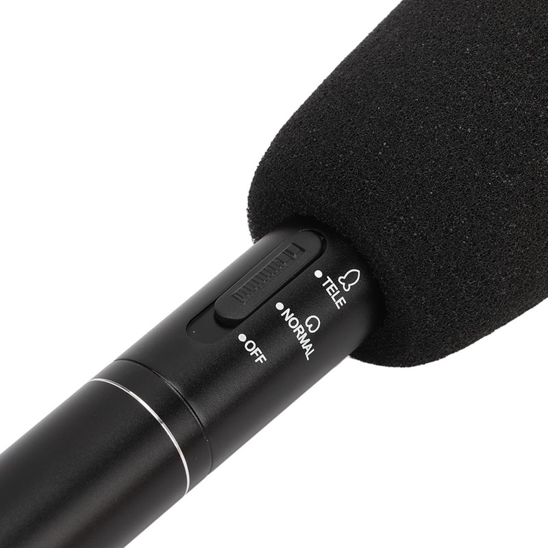 Interview Microphone Wired Portable Small Rustproof Anti Interference High Sensitivity