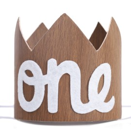Wild One Birthday Crown Boy - First Birthday Boy Crown, 1st Birthday Boy Crown