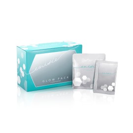 Enisie Glow Pack, Jumbo Pack, 7 Pieces, Carbonated Gas Pack, Face Pack, Bergamot, Niacinamide Blend, Vitamin B, Salon Exclusive, Skin Care, Made in Japan, Genuine Beauty Salon Product