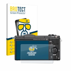 BROTECT Anti-Glare Protective Glass for Sony Alpha 5100 (DSLR-A5100) Protective Film Tempered Glass Matt [Extremely Scratch-Resistant 9H, Anti-Reflection]