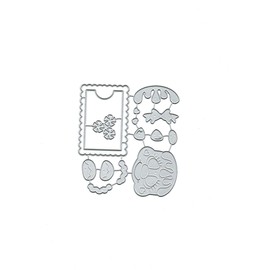 Snowflake Gingerbread Man Metal Cutting Die Cuts, Gingerbread Man Embossing Stencils DIY Crafts Cards Cutting Dies Cuts for DIY Embossing Card Making Photo Decorative Paper Dies Scrapbooking