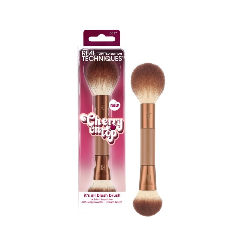 Real Techniques Cherry On Top It's All Blush Brush -