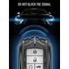 Key Fob Cover Case Metal Shell Smart Key Holder Compatible