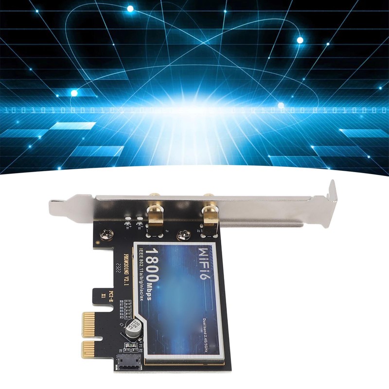 PCIE Wireless Network Card Desktop Dual Band Gigabit Network Card