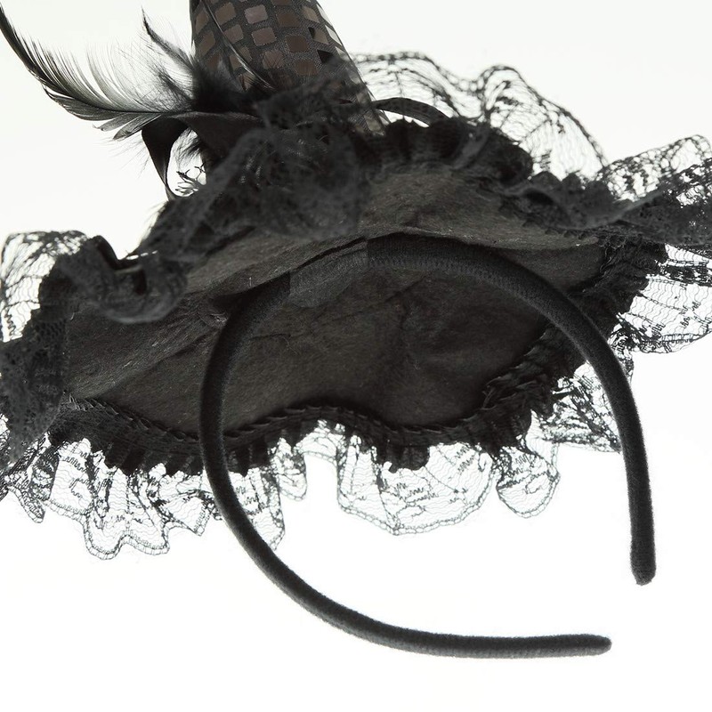 Halloween Decorations Witch Hat Headbands, Halloween Costumes for Women and