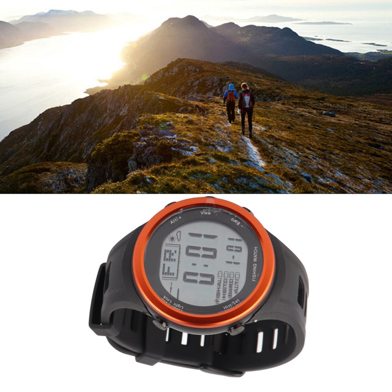 Barometer Watch Waterproof Backlight Multi Functional Altimeter Thermometer Watch for