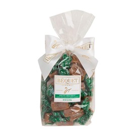Béquet Caramel - Celtic Sea Salt Caramel - Gourmet Caramel Candy - Salted Caramel Candy Individually Wrapped - Made in Montana - Kosher (Star D) and Gluten Free - 16oz Gift Bag