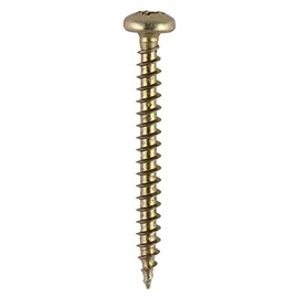 TIMCO Classic Multi-Purpose Pan Head - 4.0 x 40 - Gold - Box of 200