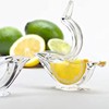 10Pcs Manual Lemon Juicer Transparent Safe Acrylic Fish Bird Shaped
