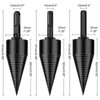 Drill Cone Wood Splitter, Wood Splitter Screw Cone, Firewood Drill