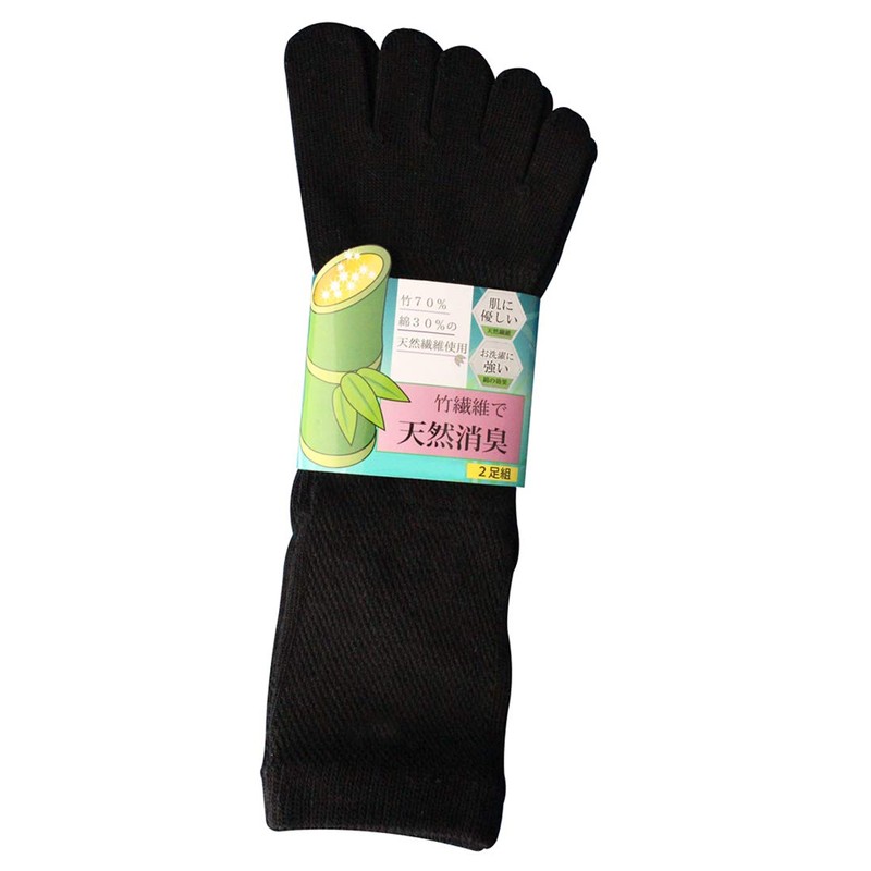 Hayashi BC935 Women's Socks, 5 Toe Mesh, 2 Pairs Set,