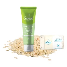 Crema + Jabón Facial De Arroz Sheló Nabel Tubo 100ml Skincar
