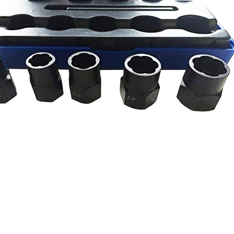 Dapetz ® 11 Pieces Grip & Twist Sockets Locking Wheel