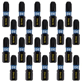 20 x Rennie Tools 25mm Long PH3 Impact Screwdriver Driver Bits Set. Phillips No.3 Heavy Duty Impact Driver Bit Set. PH3 Bits. Hex Shank. Cross Head