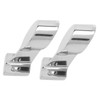 2PCS Stanchion Hand Rail Fitting 316 Stainless Steel Mirror Polishing