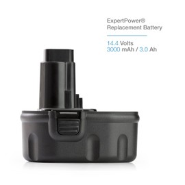 ExpertPower 14.4v 3000mAh NiMh Extended Battery for DW9094 DW9091 DC9091 DE9038 DE9091 DE9092 DE9094 DE9502