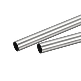 sourcing map 316 Stainless Steel Tube, 10mm OD 0.5mm Wall Thickness 250mm Length Pipe 2 Pcs
