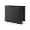 Men's Leather Wallet, Black, - TÜV Tested, RFID Protection I