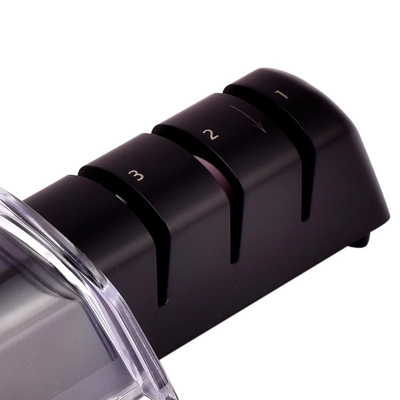 Kai Seki Magoroku Diamond and Ceramic Sharpener (AP-0308), Black/White, 141