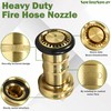 SpringSpray 2" NPSH Fire Hose Nozzle Brass Fire Equipment Heavy