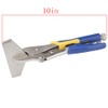 10 inch Locking Pliers/Sheet Metal Clamp,Heavy Duty Sheet Metal Grip