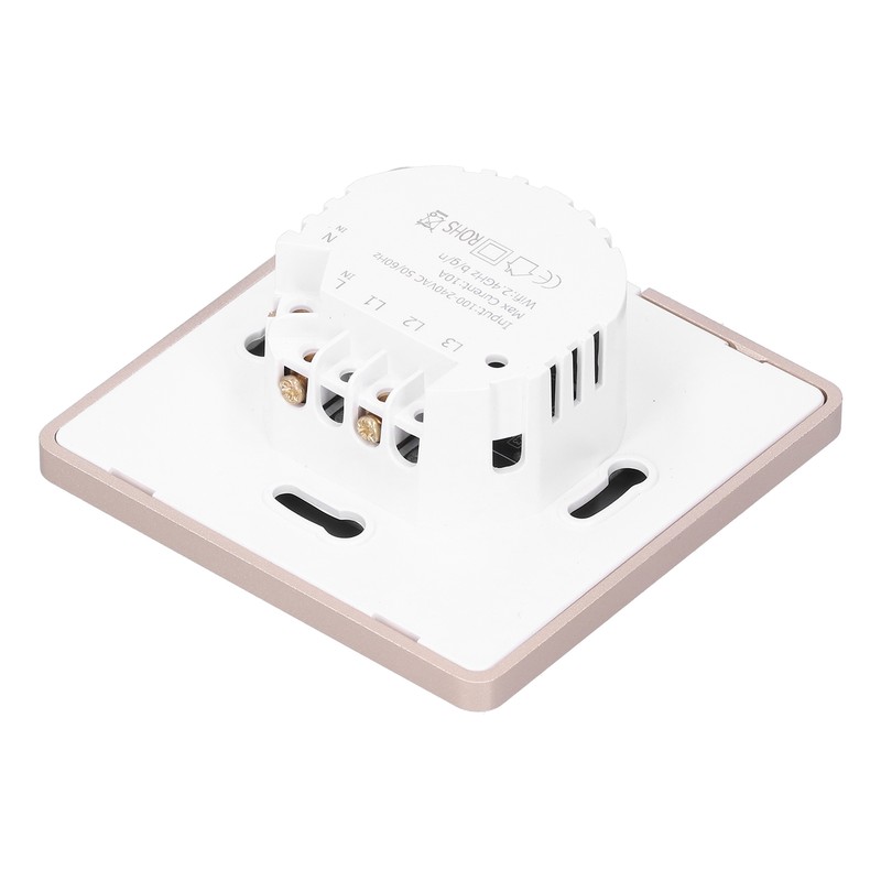 Smart Switch White Intelligent Wifi Wireless Remote Controller 100‑240VAC 10A