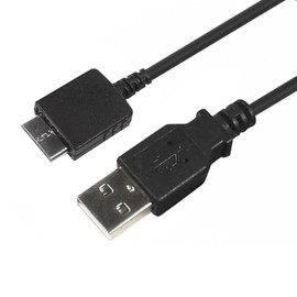 HQRP USB Cable/Cord Compatible with Sony NWZ-E444, NWZ-E445, NWZ-S515, NWZ-S516, NWZ-S545 Walkman MP3 / MP4