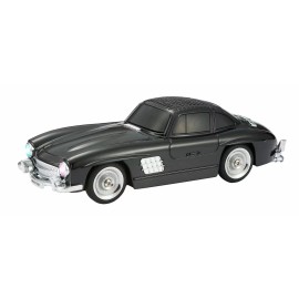 Classic Roadster Car for Wireless Speaker Portable Stereo Sound LED Lights Black Made in China for Most Cell PhonesMaterial: ABS plastic, metal components for durability and quality, Feature: Vibrant stereo sound, LED lights, compact and portable design,