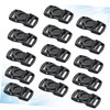 BESPORTBLE 50pcs Rotary Safety Buckles for Backpacking - Durable Multifunctional