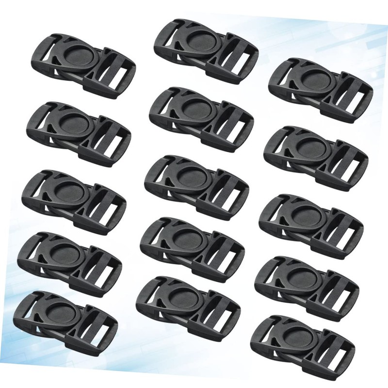 BESPORTBLE 50pcs Rotary Safety Buckles for Backpacking - Durable Multifunctional