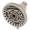 Oxygenics PowerMax Brushed Nickel Fixed Shower Head 1.8-GPM (6.8-LPM)