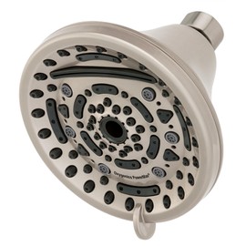 Oxygenics PowerMax Brushed Nickel Fixed Shower Head 1.8-GPM (6.8-LPM)