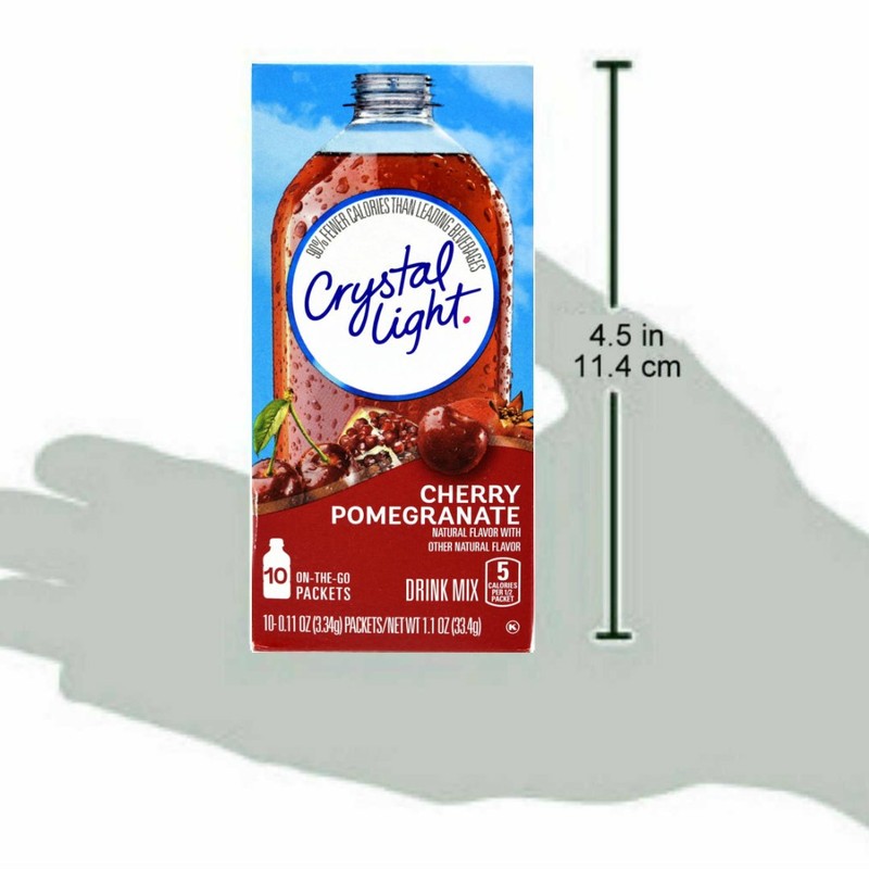 Crystal Light On the Go Natural Cherry Pomegranate (Box of