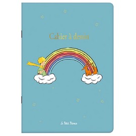Children's Drawing Book - Petit Prince - Playing with the Colours of the Rainbow - 21 x 15 cm