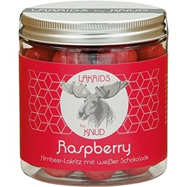 Lakrids Knud Liquorice with Raspberry (150 g Tub)