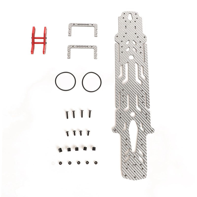 RC Car Chassis Plate Narrow Vertical High Traction Carbon Fiber