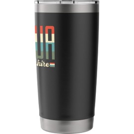 Nashua New Hampshire Retro Gift Stainless Steel Insulated Tumbler
