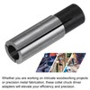 QUARKZMAN 2 Pieces Collet Chuck Screwdriver Adapter 1/2 Inch to