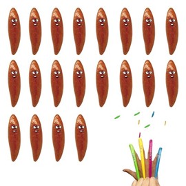 Slingshot Poo Finger Toys Bulk,20Pcs Brown Poo Finger Sling Shot Toy Catapult Toys,Rubber Stretchy Poop Toys,Joke Prank Toys Fun Gag Gifts for Kids Birthday Party Favors Christmas Stocking Stuffers